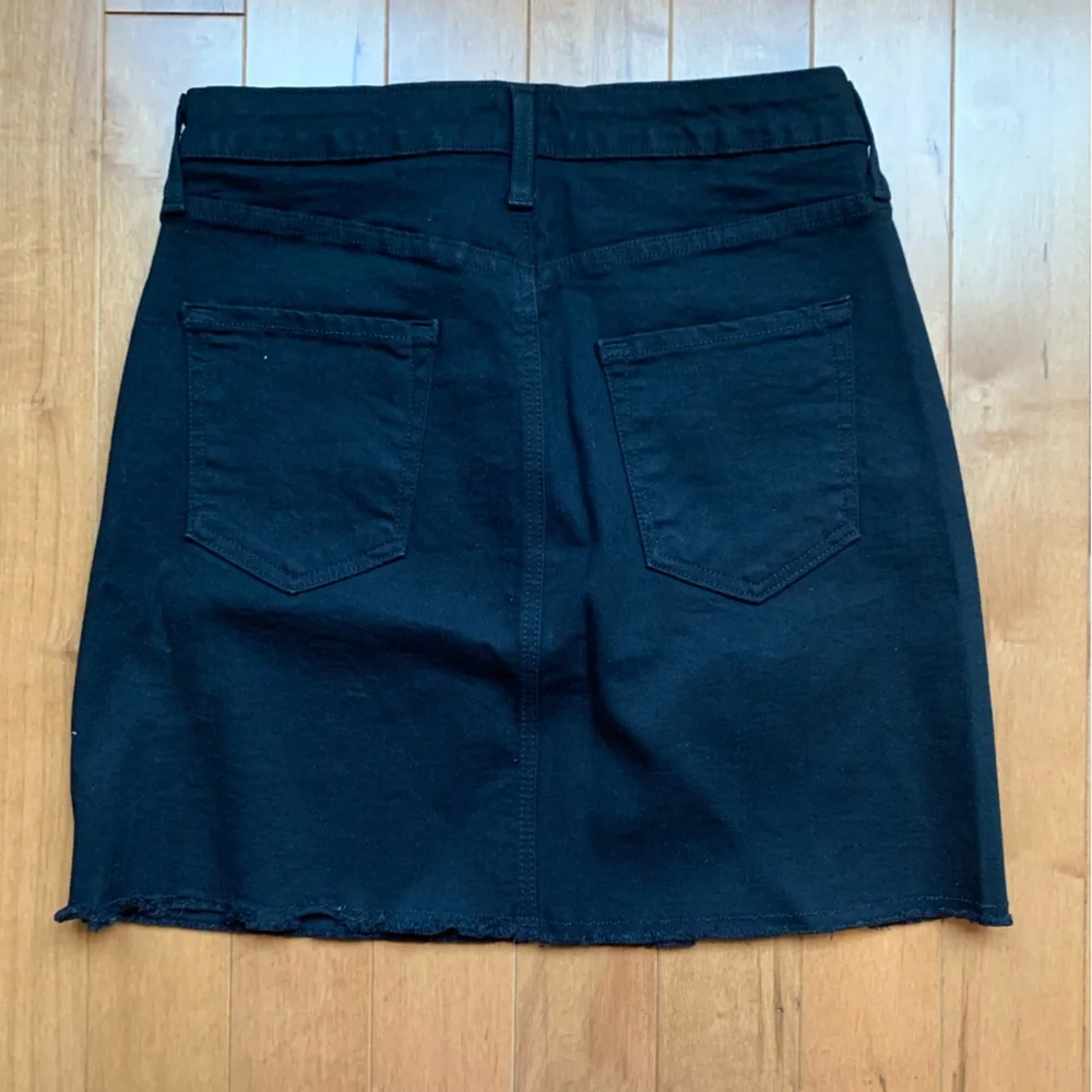 Just Black Denim Skirt - Picture 3 of 6